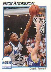 1991-92 Hoops #147 Nick Anderson