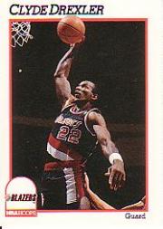 1991-92 Hoops #174 Clyde Drexler
