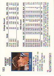 1991-92 Hoops #183 Bobby Hansen back image