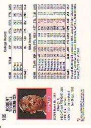 1991-92 Hoops #189 Terry Cummings back image