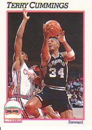 1991-92 Hoops #189 Terry Cummings