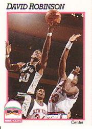 1991-92 Hoops #194 David Robinson