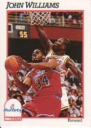 1991-92 Hoops #220 John Williams