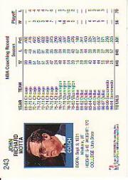 Sports Card Back