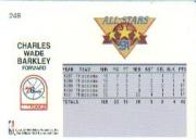 1991-92 Hoops #248 Charles Barkley AS back image