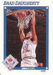 1991-92 Hoops #249 Brad Daugherty AS