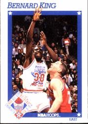 1991-92 Hoops #254 Bernard King AS