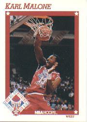 1991-92 Hoops #267 Karl Malone AS