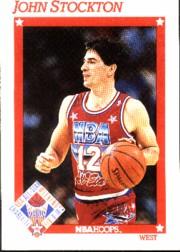 1991-92 Hoops #271 John Stockton AS