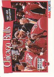 1991-92 Hoops #277 Chicago Bulls TC