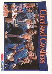 1991-92 Hoops #278 Cleveland Cavaliers TC