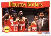 1991-92 Hoops #283 Houston Rockets TC