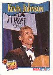 1991-92 Hoops #302 Kevin Johnson IS