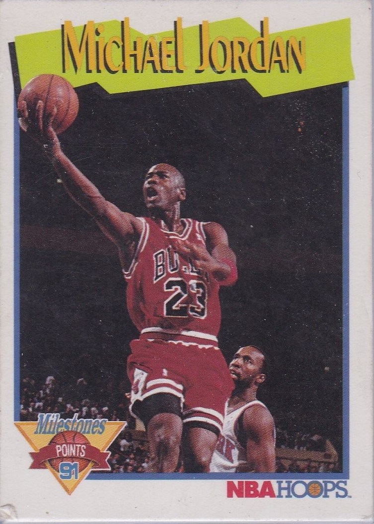 1991-92 Hoops #317 Michael Jordan MS