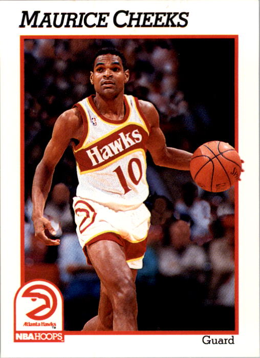 1991-92 Hoops #331 Maurice Cheeks