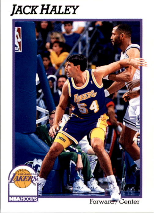1991-92 Hoops #383 Jack Haley