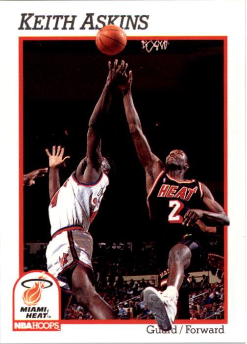 1991-92 Hoops #386 Keith Askins RC