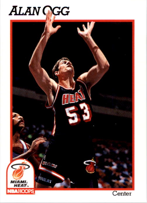 1991-92 Hoops #388 Alan Ogg