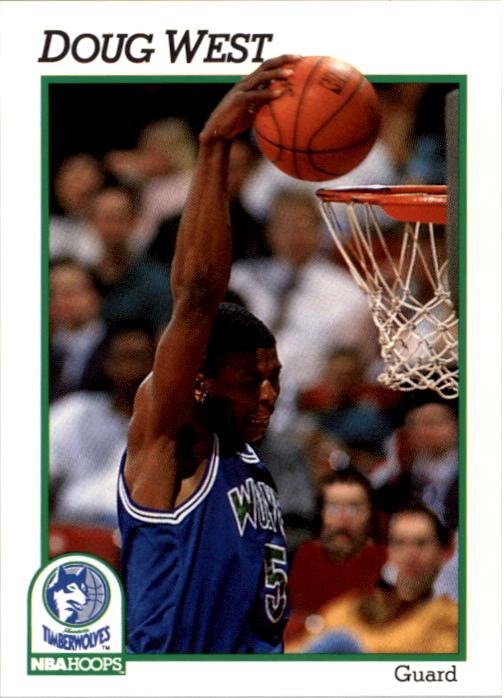 1991-92 Hoops #397 Doug West