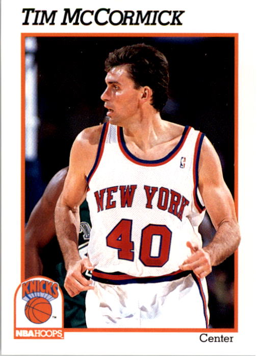 1991-92 Hoops #402 Tim McCormick