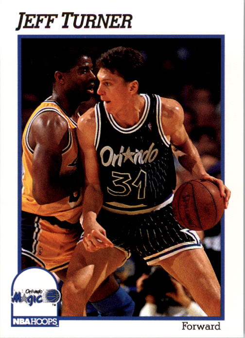 1991-92 Hoops #409 Jeff Turner