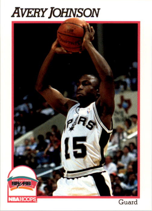 1991-92 Hoops #436 Avery Johnson