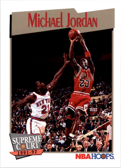 1991-92 Hoops #455 Michael Jordan SC