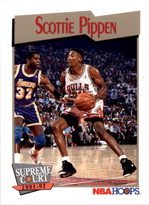1991-92 Hoops #456 Scottie Pippen SC