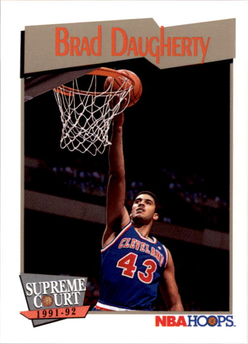 1991-92 Hoops #457 Brad Daugherty SC