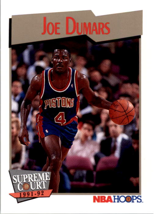 1991-92 Hoops #463 Joe Dumars SC