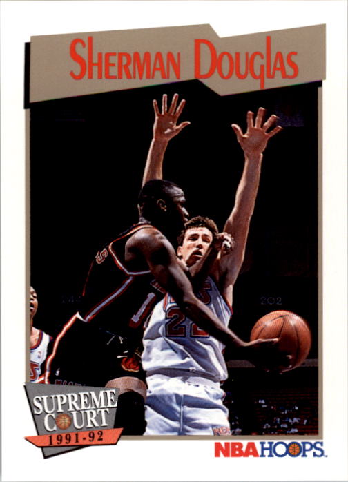 1991-92 Hoops #475 Sherman Douglas SC