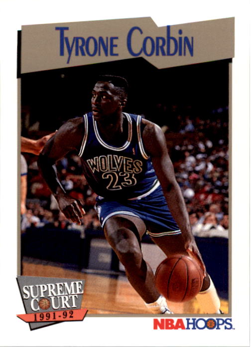 1991-92 Hoops #479 Tyrone Corbin SC