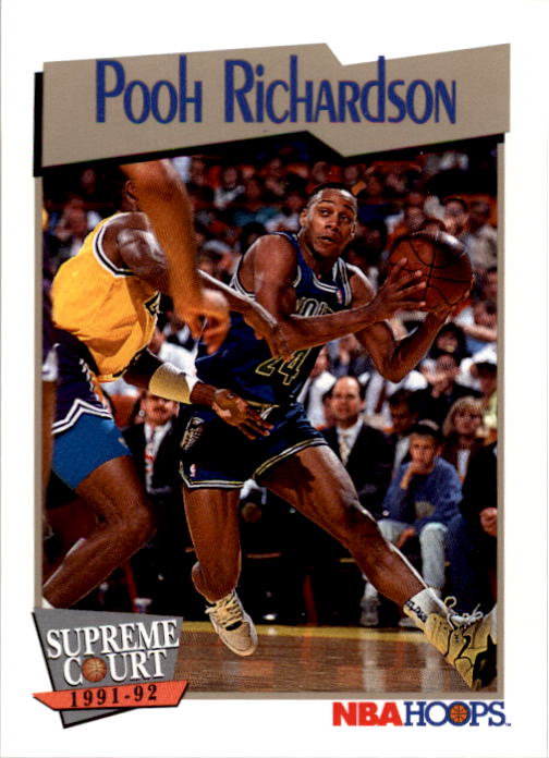1991-92 Hoops #480 Pooh Richardson SC