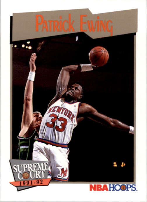 1991-92 Hoops #483 Patrick Ewing SC