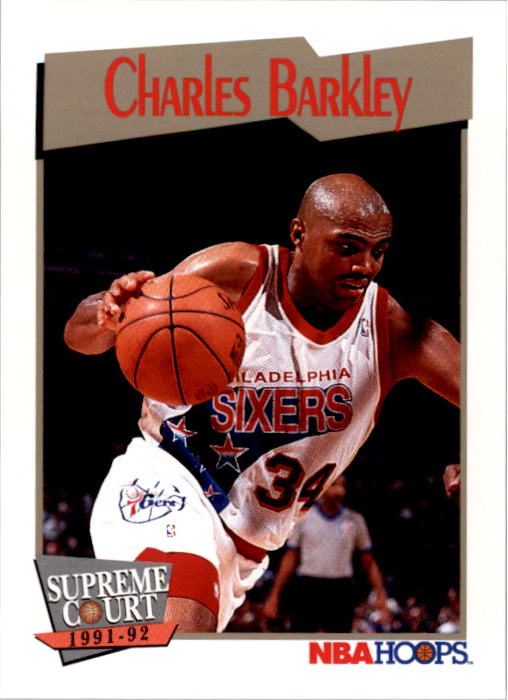 1991-92 Hoops #487 Charles Barkley SC