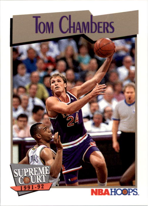 1991-92 Hoops #489 Tom Chambers SC