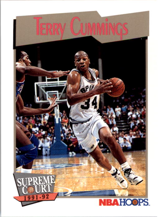 1991-92 Hoops #495 Terry Cummings SC
