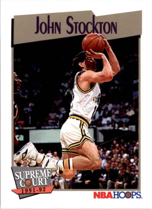 1991-92 Hoops #500 John Stockton SC