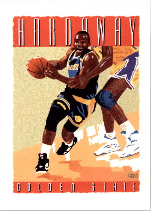 1991-92 Hoops #511 Tim Hardaway Art