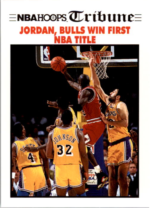 1991-92 Hoops #542 Michael Jordan FIN