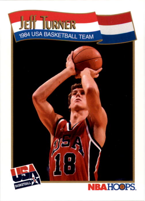 1991-92 Hoops #564 Jeff Turner USA
