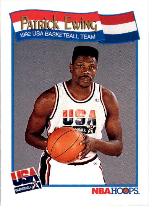 1991-92 Hoops #577 Patrick Ewing USA