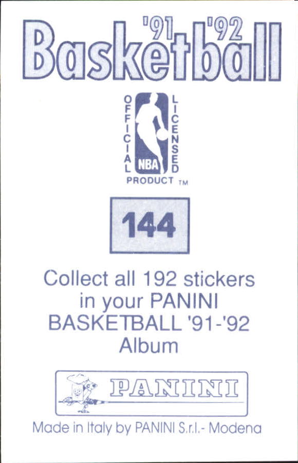 Sports Card Back
