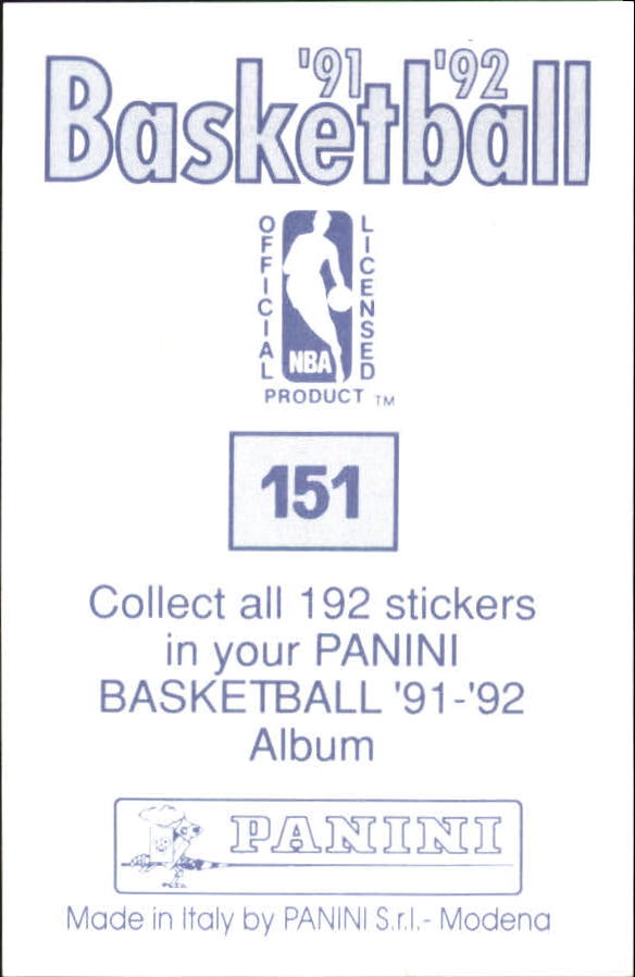 Sports Card Back