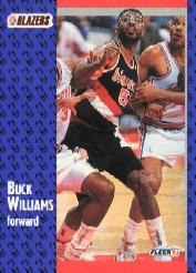1991-92 Fleer Tony's Pizza #115 Buck Williams