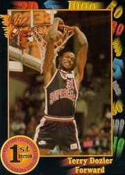 1991-92 Wild Card #63 Terry Dozier
