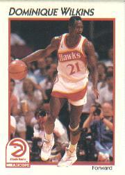 1991-92 Hoops McDonald's #1 Dominique Wilkins