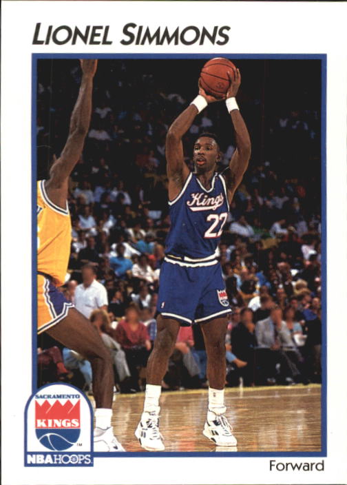 1991-92 Hoops McDonald's #38 Lionel Simmons