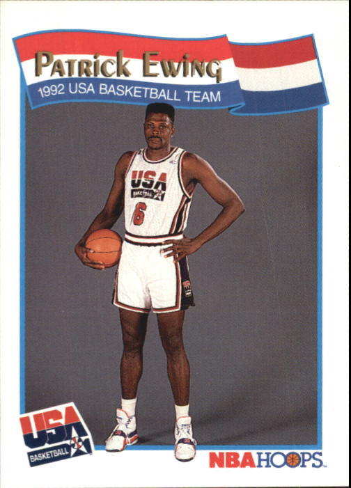 1991-92 Hoops McDonald's #53 Patrick Ewing USA