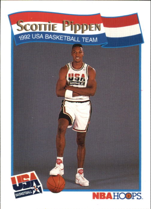 1991-92 Hoops McDonald's #58 Scottie Pippen USA